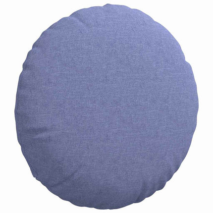 Sittkuddar 2 pcs Jeansblå Ø40 x 13 cm tyg
