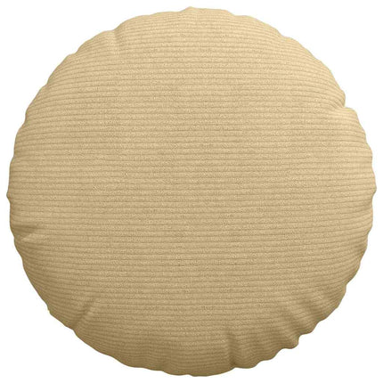 Sittkuddar 2 st Kordread tyg Grågrön Ø 40 cm