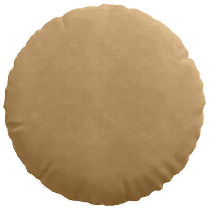 Sittkuddar 2 pcs Brun Ø50 x 19 cm Sammet