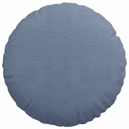 Sittkuddar 2 pcs Blå Ø50 x 19 cm Kordread tyg