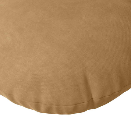 Sittkuddar 2 pcs Brun Ø60 x 21 cm Sammet