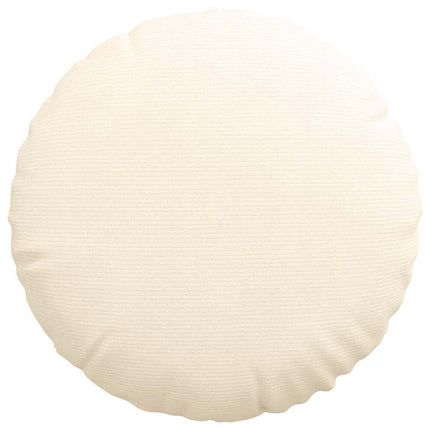Sittkuddar 2 pcs Kräm Ø60 x 21 cm Kordread tyg