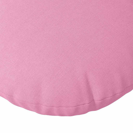 Sittkuddar 2 pcs Rosa Ø80 x 29 cm tyg