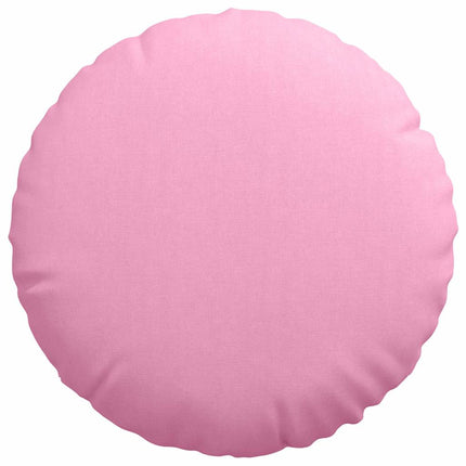 Sittkuddar 2 st tyg Rosa Ø80 x 29 cm