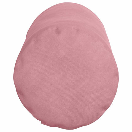 Bolsterkuddar 2 pcs Rosa Ø 15 x 40 cm Kordread tyg