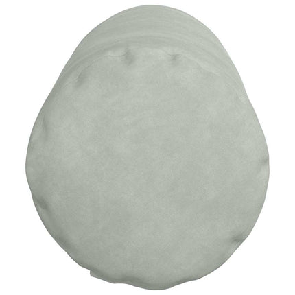 Bolsterkuddar 2 pcs Ljusgrå Ø 25 x 70 cm Kordread tyg
