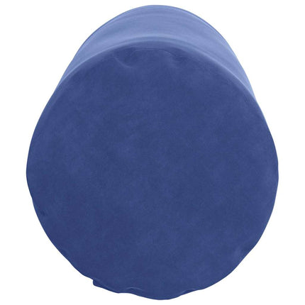 Bolsterkuddar 2 pcs Polisblå Ø 25 x 70 cm Kordread tyg