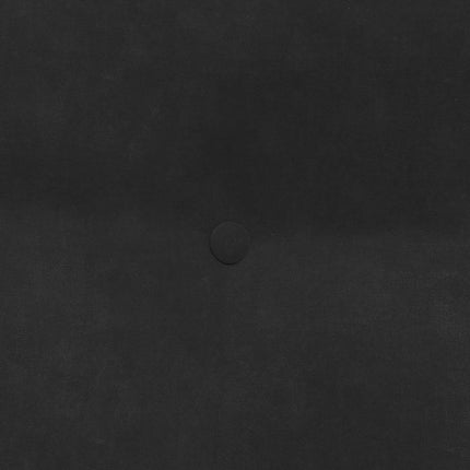 Ryggkudde Svart 80 x 24 x 50 cm Sammet