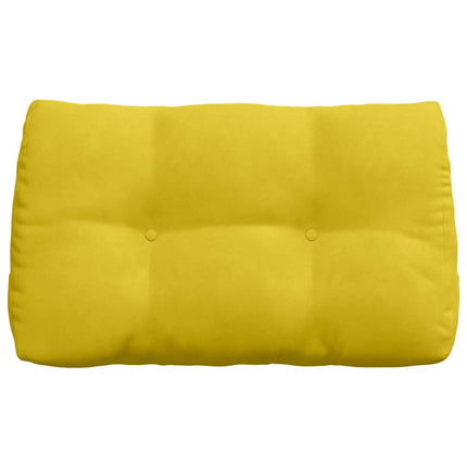 Ryggkudde Gul 80 x 24 x 50 cm Sammet