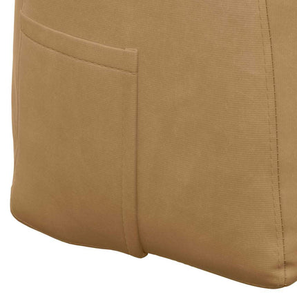 Ryggkudde Brun 100 x 24 x 50 cm Sammet