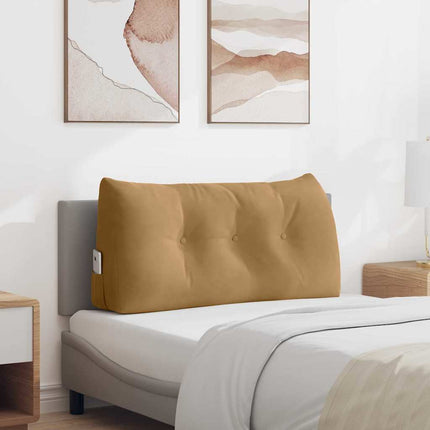 Ryggkudde Brun 100 x 24 x 50 cm Sammet