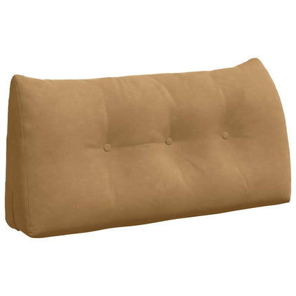 Ryggkudde Brun 100 x 24 x 50 cm Sammet