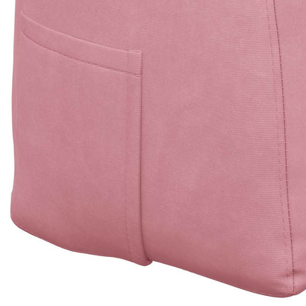 Ryggkudde Rosa 120 x 24 x 50 cm Sammet