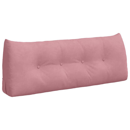 Ryggkudde Rosa 120 x 24 x 50 cm Sammet