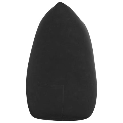 Ryggkudde Svart 140 x 24 x 50 cm Sammet