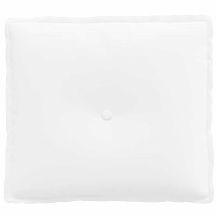 Ryggkudde Vit 50 x 19 x 45 cm tyg