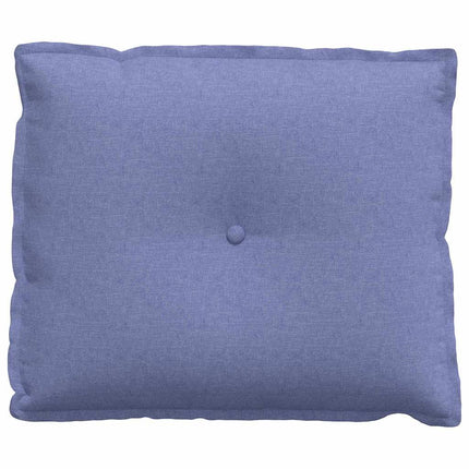 Ryggkudde Jeansblå 60 x 19 x 50 cm tyg