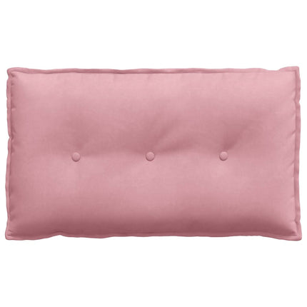 Ryggkudde Rosa 80 x 50 cm Kordread tyg