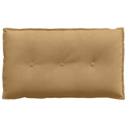 Ryggkudde Brun 80 x 50 cm Kordread tyg