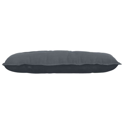 Ryggkudde Mörkgrå 100 x 50 cm Kordread tyg