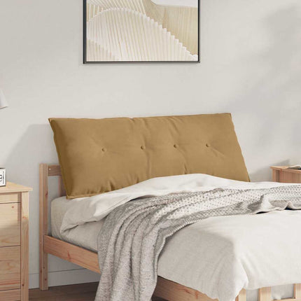 Ryggkudde Brun 120 x 50 cm Kordread tyg