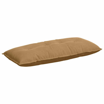 Ryggkudde Brun 120 x 50 cm Kordread tyg