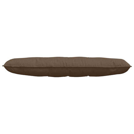 Ryggkudde Brun 140 x 19 x 50 cm tyg