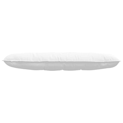 Ryggkudde Vit 140 x 19 x 50 cm tyg