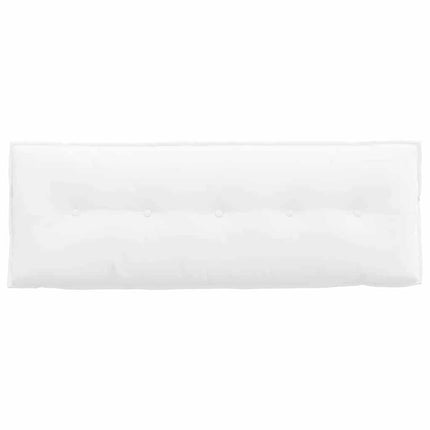 Ryggkudde Vit 140 x 19 x 50 cm tyg