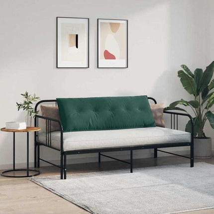 Ryggkudde Mörkgrön 140 x 50 cm Kordread tyg