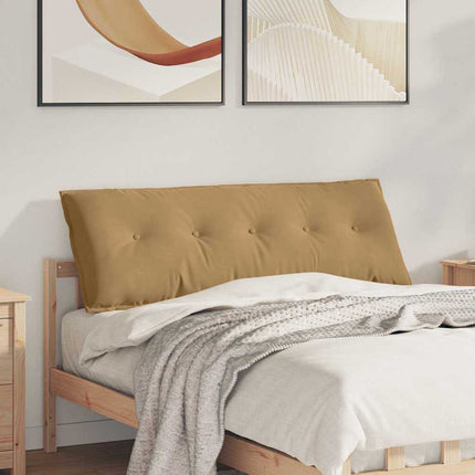 Ryggkudde Brun 140 x 50 cm Kordread tyg