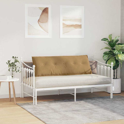 Ryggkudde Brun 140 x 50 cm Kordread tyg