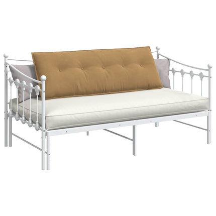 Ryggkudde Brun 140 x 50 cm Kordread tyg
