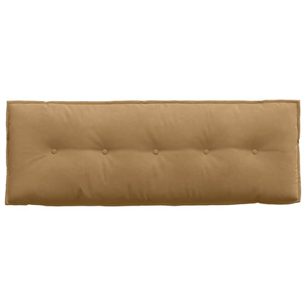Ryggkudde Brun 140 x 50 cm Kordread tyg