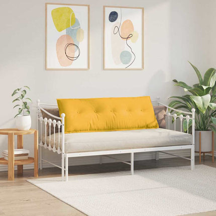 Ryggkudde Ljusgul 140 x 50 cm Kordread tyg