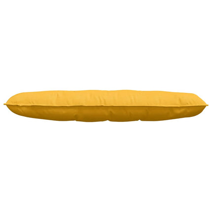 Ryggkudde Ljusgul 140 x 50 cm Kordread tyg