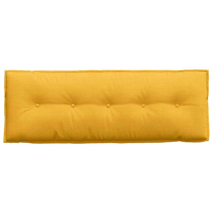 Ryggkudde Ljusgul 140 x 50 cm Kordread tyg