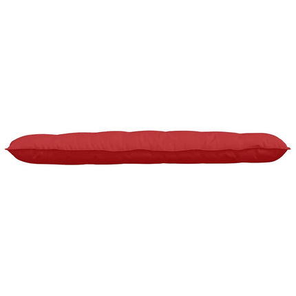 Ryggkudde Röd 160 x 19 x 50 cm tyg