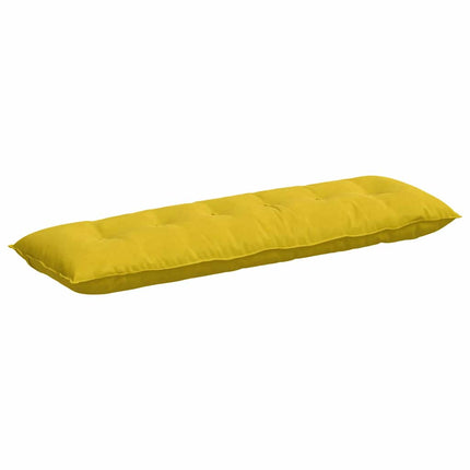 Ryggkudde Gul 160 x 50 cm Kordread tyg