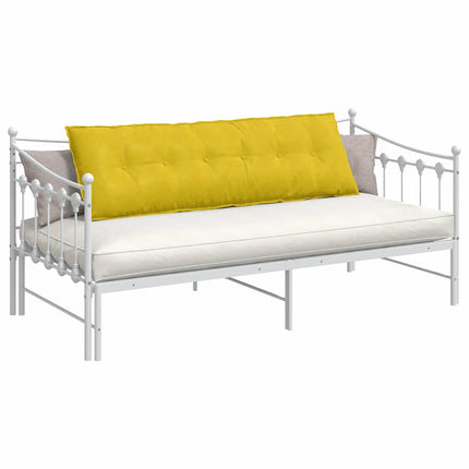 Ryggkudde Gul 160 x 50 cm Kordread tyg