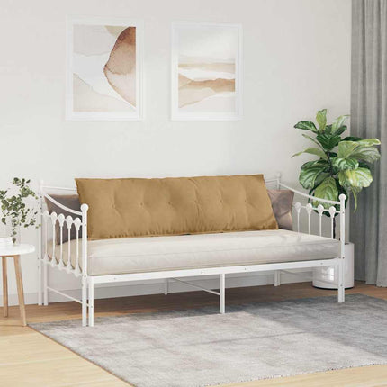 Ryggkudde Brun 160 x 50 cm Kordread tyg