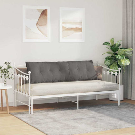 Ryggkudde Ljusgrå 160 x 50 cm Kordread tyg