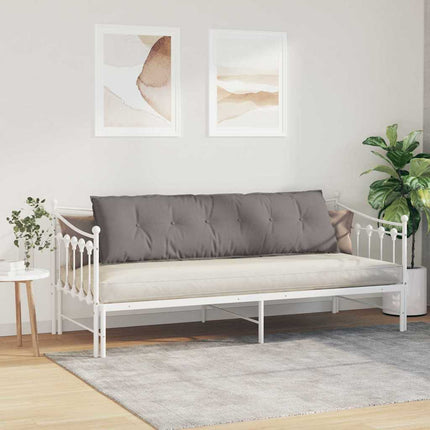 Ryggkudde Taupe 180 x 19 x 50 cm tyg