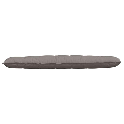 Ryggkudde Taupe 180 x 19 x 50 cm tyg