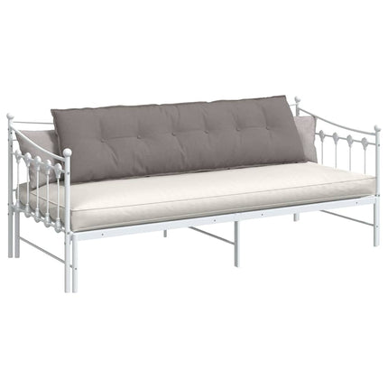 Ryggkudde Taupe 180 x 19 x 50 cm tyg