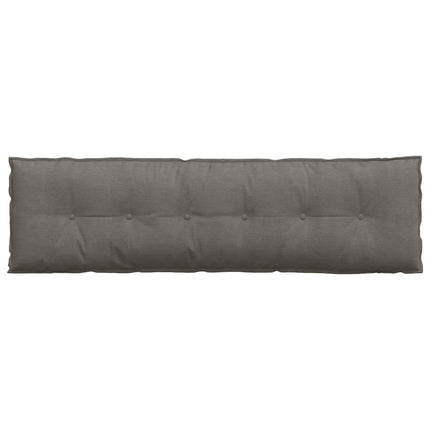 Ryggkudde Ljusgrå 180 x 50 cm Kordread tyg
