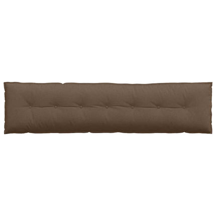 Ryggkudde Brun 200 x 19 x 50 cm tyg