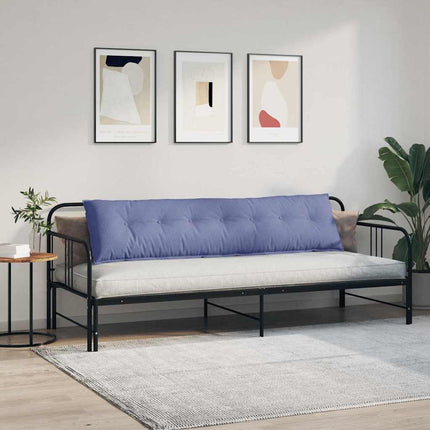 Ryggkudde Jeansblå 200 x 19 x 50 cm tyg