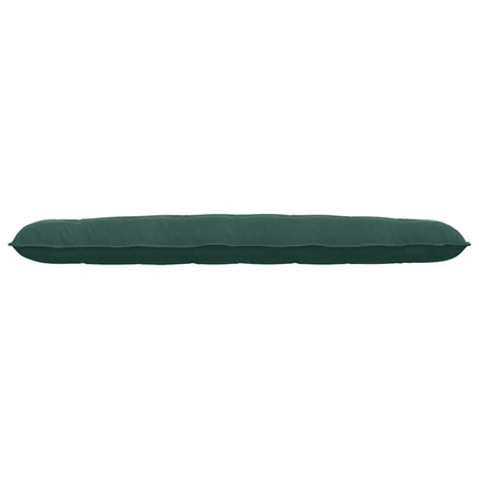 Ryggkudde Mörkgrön 200 x 50 cm Kordread tyg