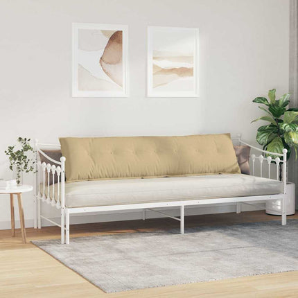 Ryggkudde Grågrön 200 x 50 cm Kordread tyg